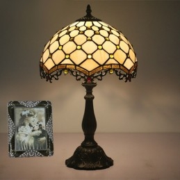 Lampa stołowa Tiffany w...