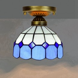 Plafon w stylu Tiffany z...
