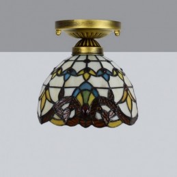 Plafon w stylu Tiffany z...
