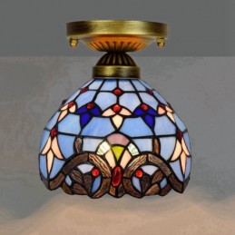 Plafon w stylu Tiffany z...