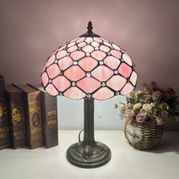 Lampa w stylu Tiffany z...