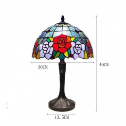 Lampa w stylu Tiffany z...