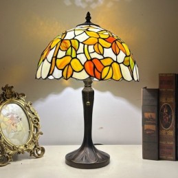Lampa w stylu Tiffany z...
