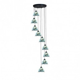 9-punktowa lampa wisząca w...
