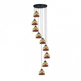 9-punktowa lampa wisząca w...