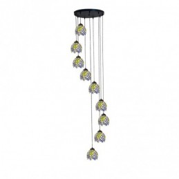 9-punktowa lampa wisząca w...