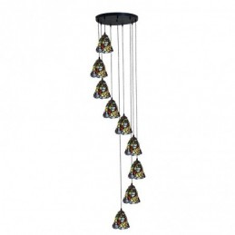 9-punktowa lampa wisząca w...
