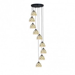 9-punktowa lampa wisząca w...