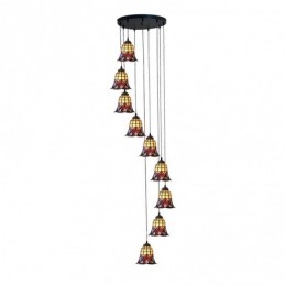 9-punktowa lampa wisząca w...