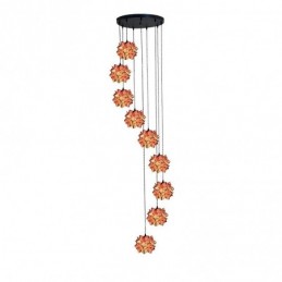9-punktowa lampa wisząca w...