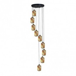 9-punktowa lampa wisząca w...