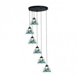 6-punktowa lampa wisząca w...