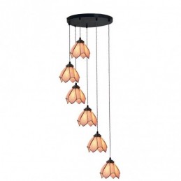 6-punktowa lampa wisząca w...