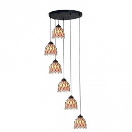 6-punktowa lampa wisząca w...