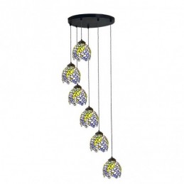 6-punktowa lampa wisząca w...