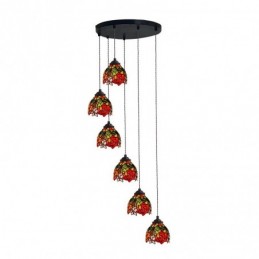 6-punktowa lampa wisząca w...