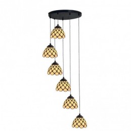 6-punktowa lampa wisząca w...