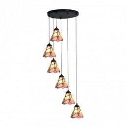 6-punktowa lampa wisząca w...