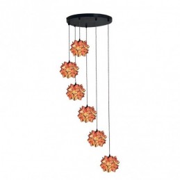 6-punktowa lampa wisząca w...