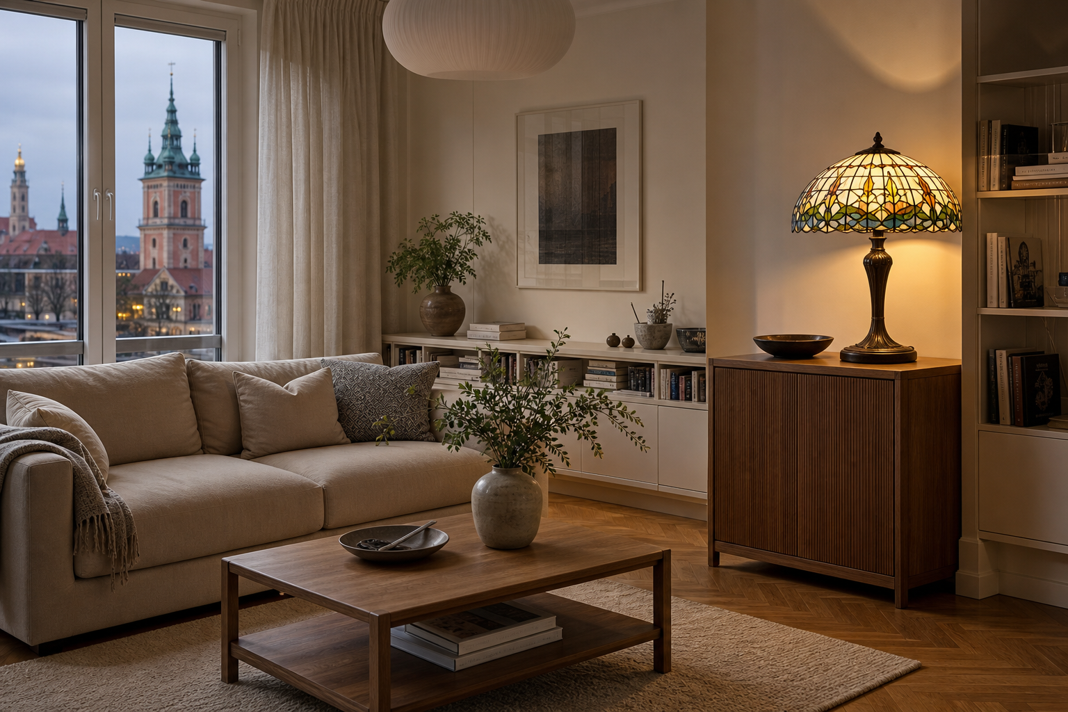 Lampy Tiffany sklep: jak wybrać witrażowe światło do polskiego domu